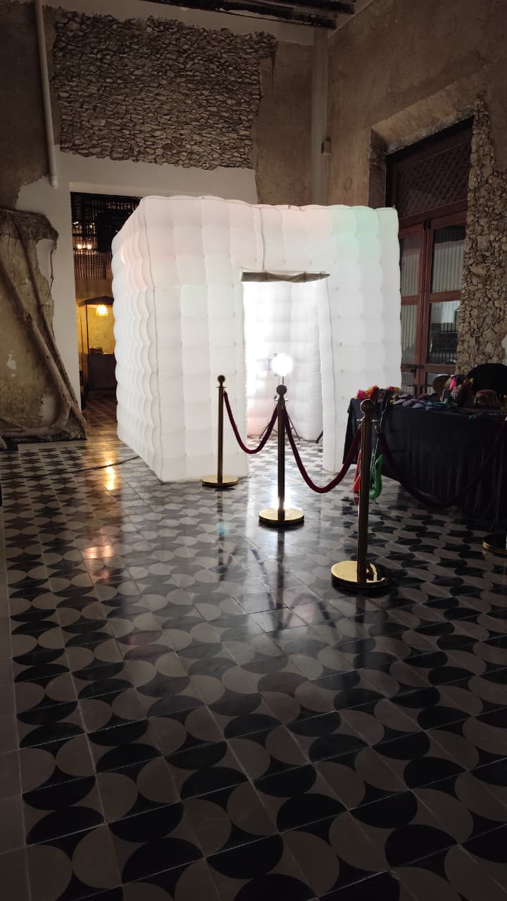 Cabina fotografica en boda